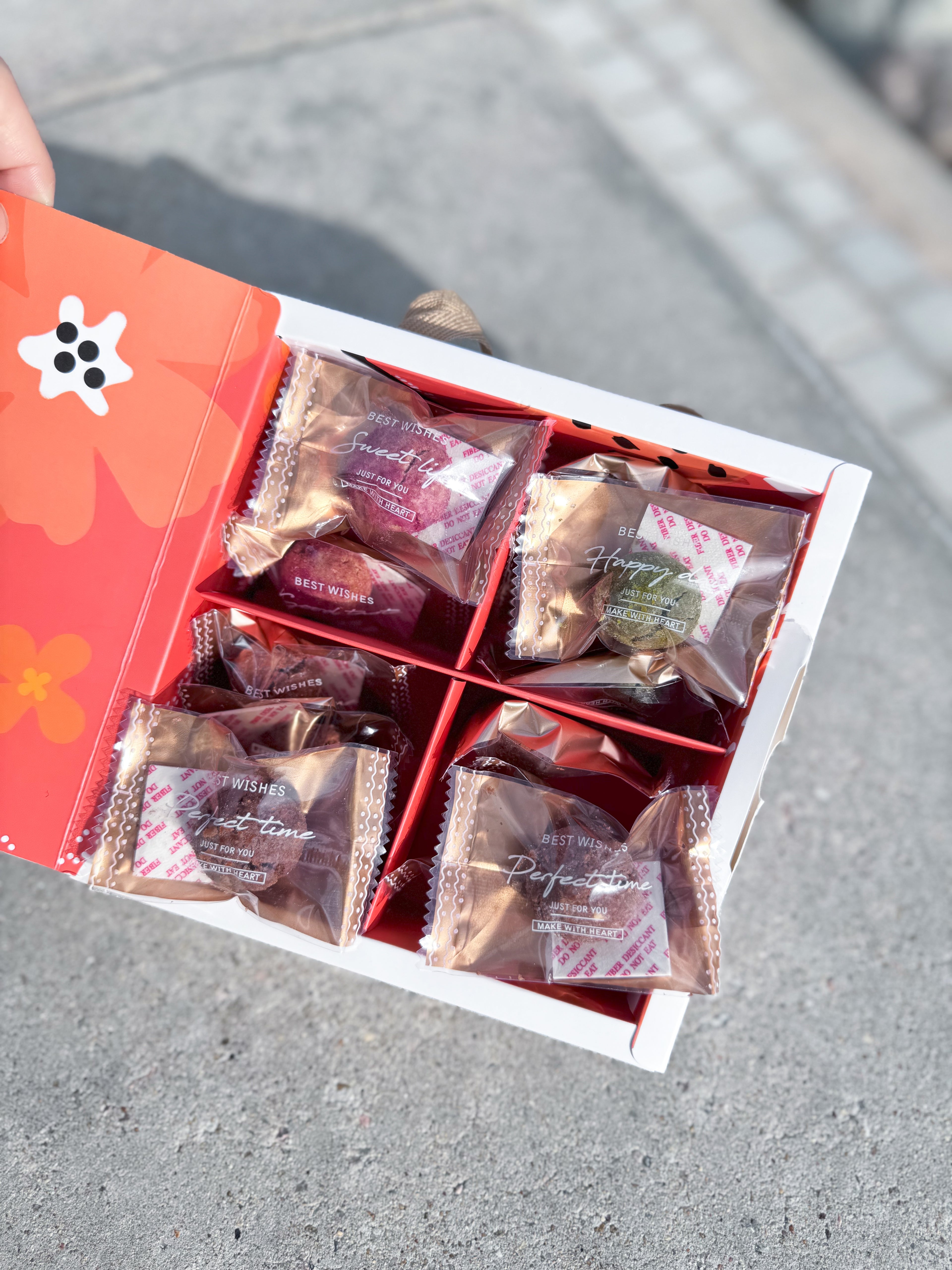 16件曲奇手提禮盒(獨立包裝)