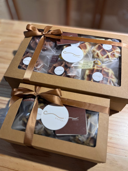 Waffle Gift Box A (Two flavors)