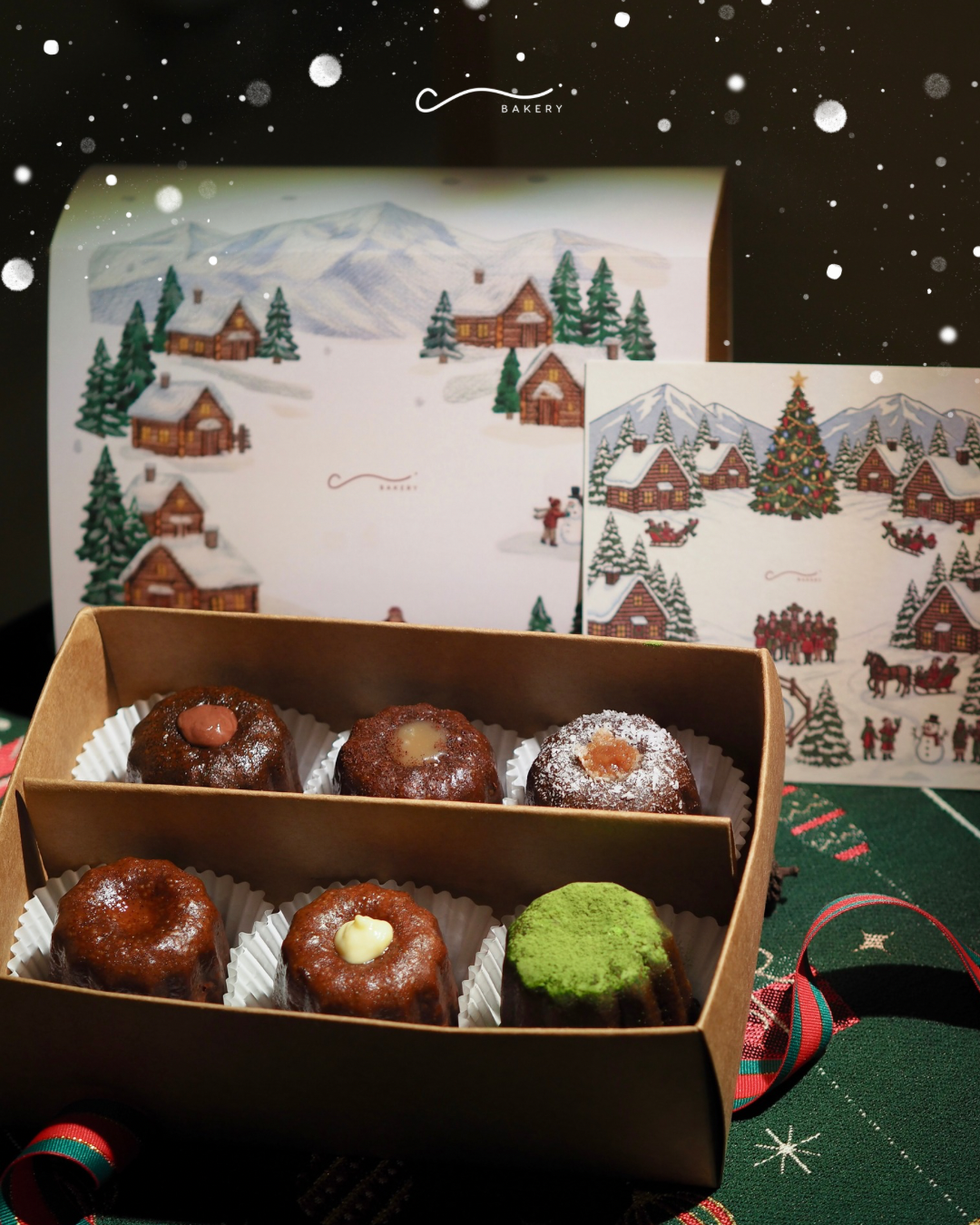 聖誕限定6件裝可麗露禮盒