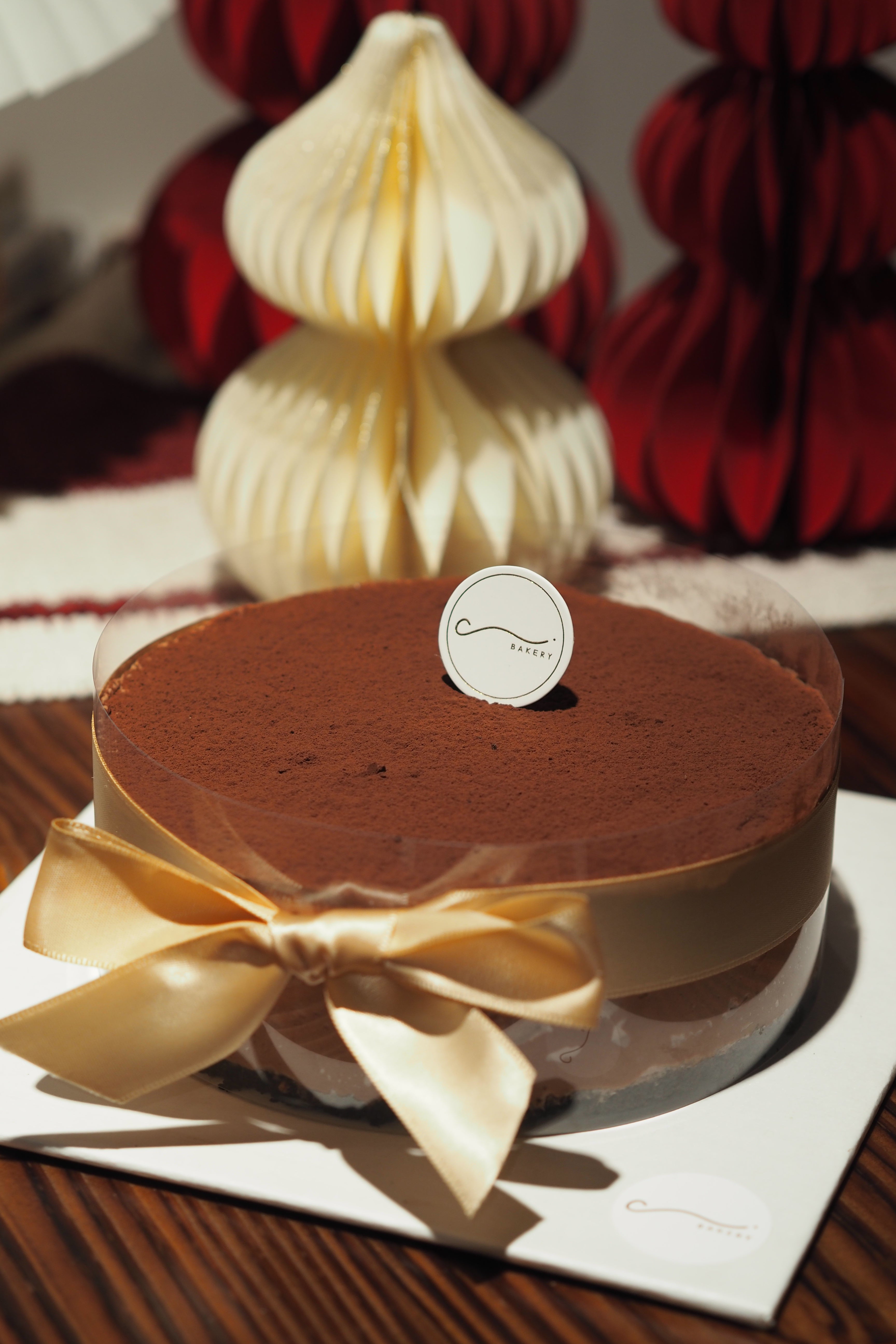 苦朱古力脆珠慕絲蛋糕 Oreo 餅底 (低糖配方)