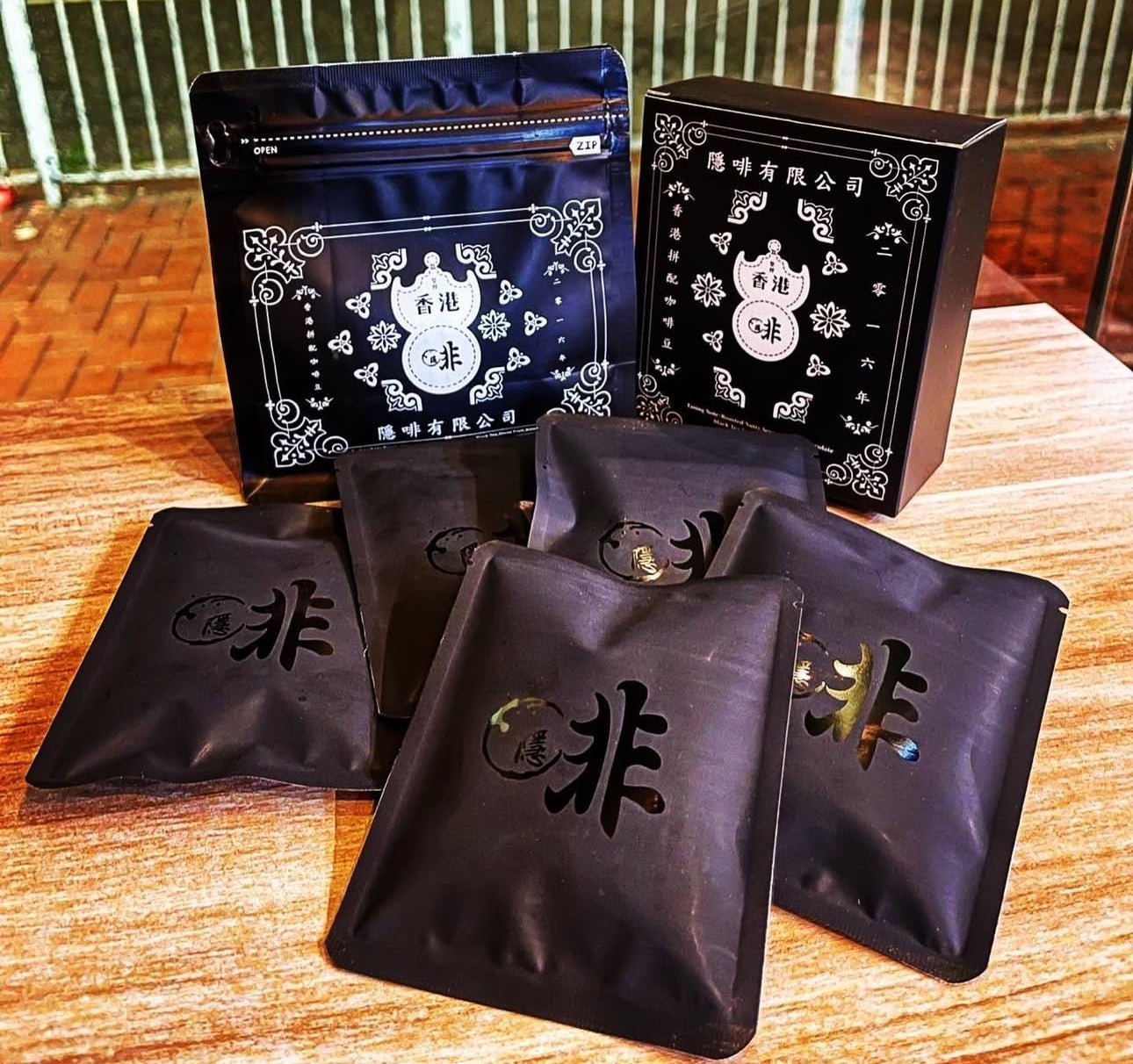 隱啡香港拼配咖啡豆200g