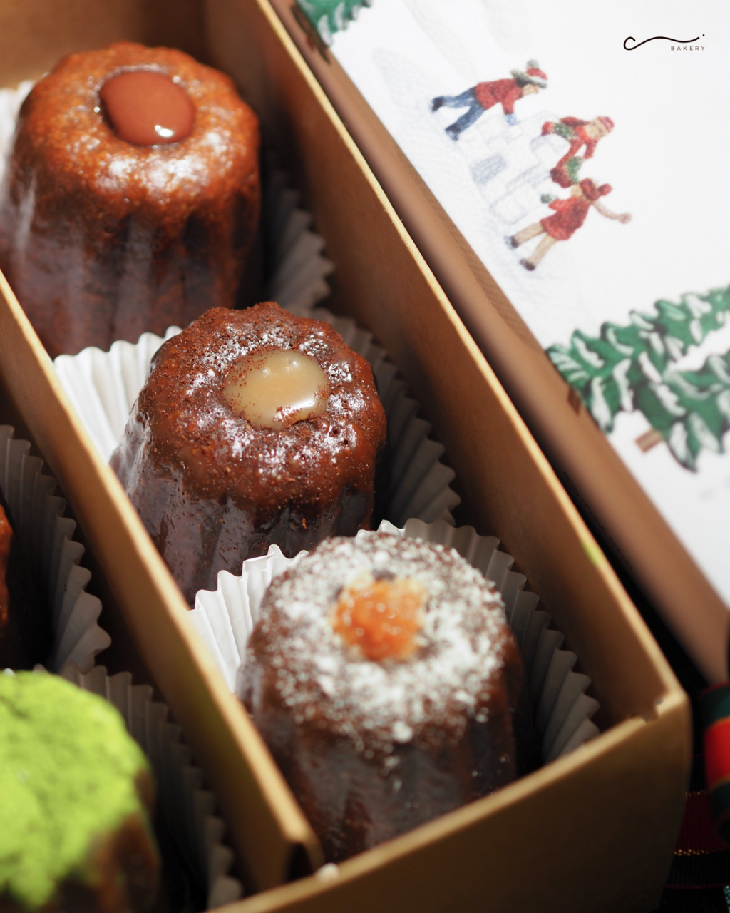 聖誕限定9件任選口味可麗露優惠禮盒（禮盒/獨立包裝）