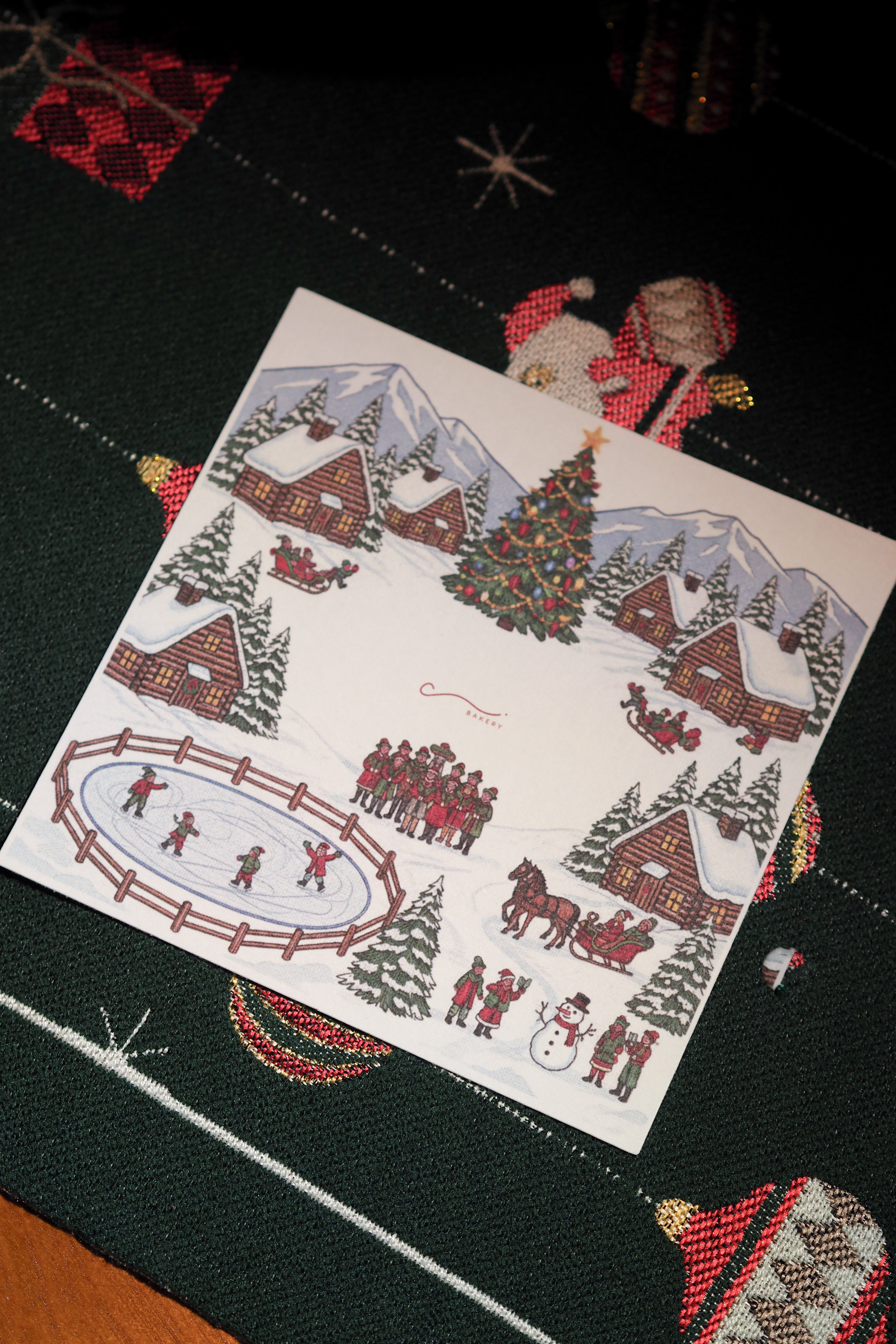 自家設計聖誕心意卡