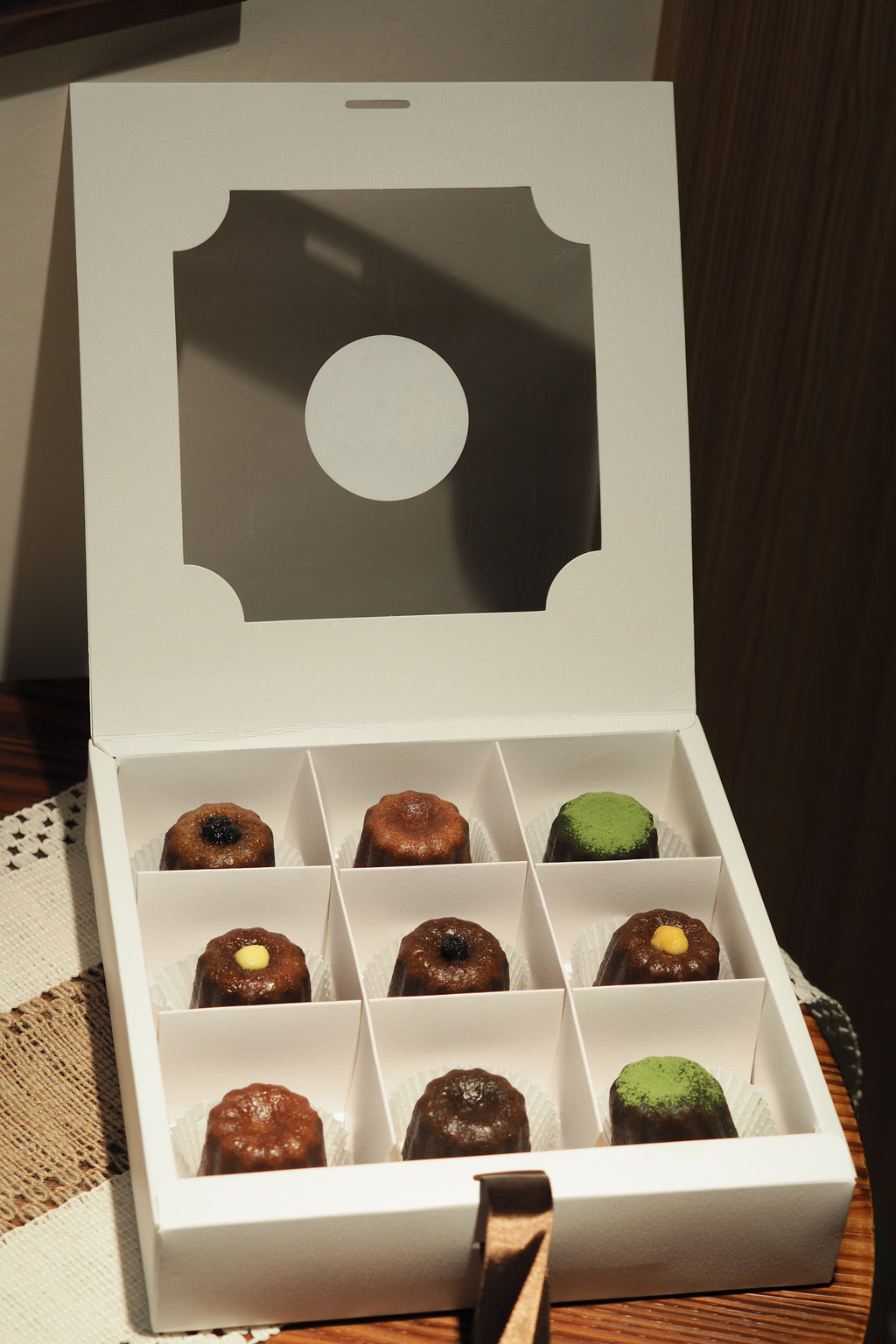 聖誕限定9件任選口味可麗露優惠禮盒（禮盒/獨立包裝）