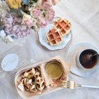 （1星期前預購款）迷你窩夫開心果沾醬盒