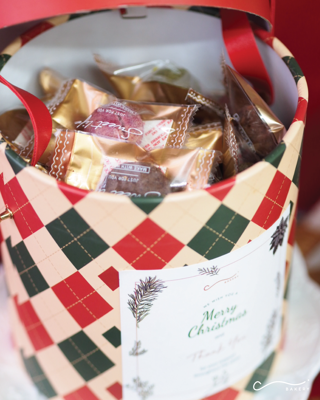 ✧聖誕禮盒✧ 雜錦曲奇聖誕盛會派對筒 (50件)