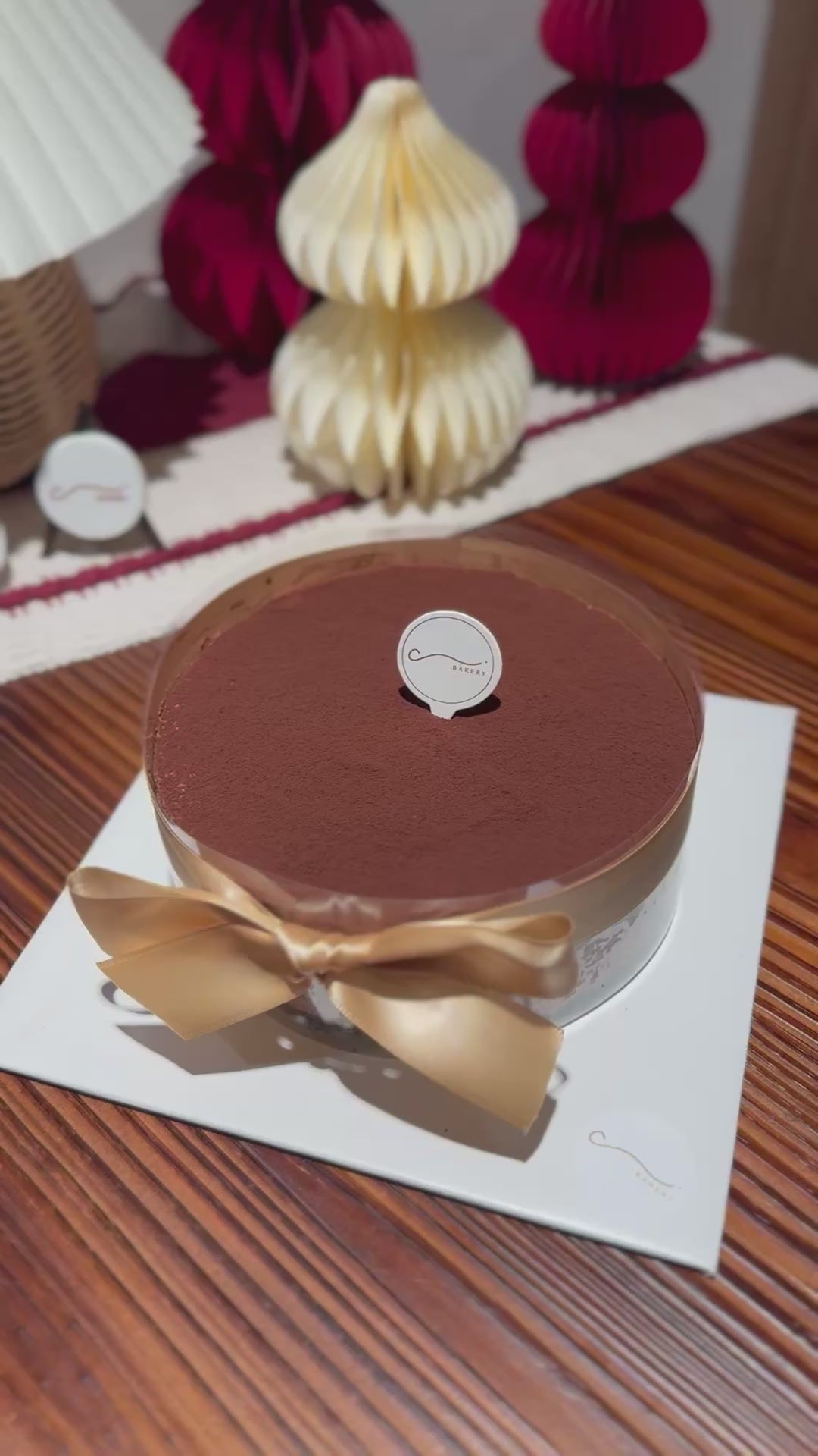 苦朱古力脆珠慕絲蛋糕 Oreo 餅底 (低糖配方)